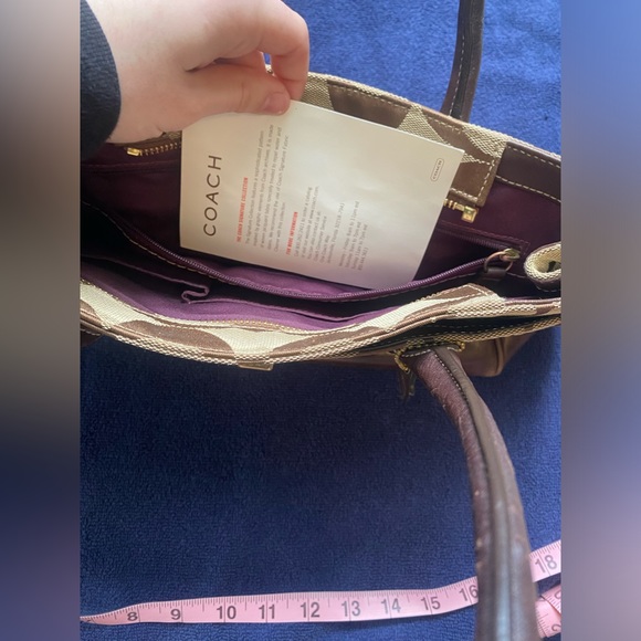 Coach bag with dust bag and coach card - Picture 13 of 15